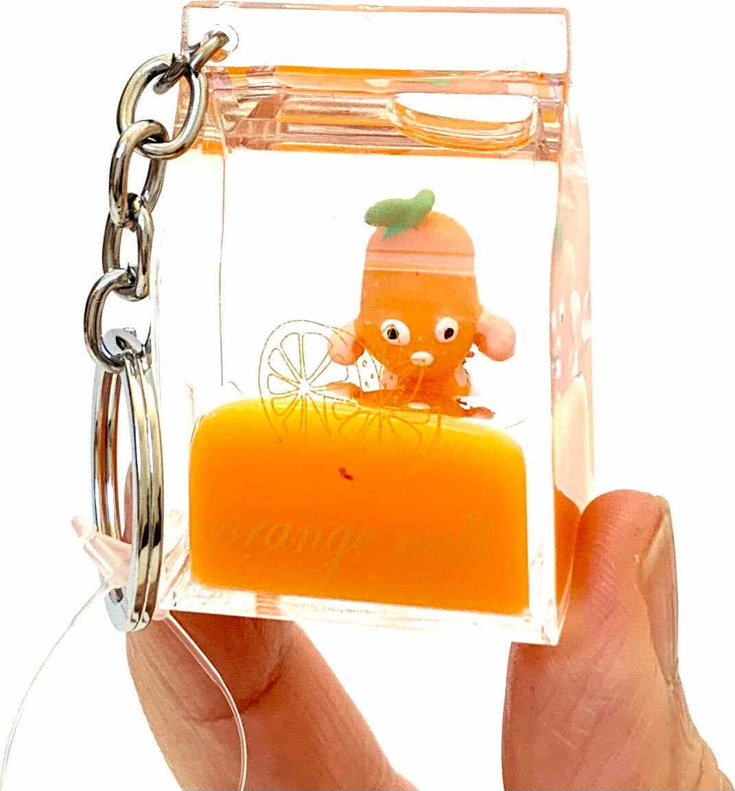 Fruit Carton Floaty Key Charm (assorted)