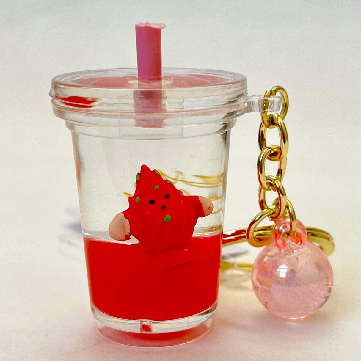 Fruit Boba Floaty Key Charm