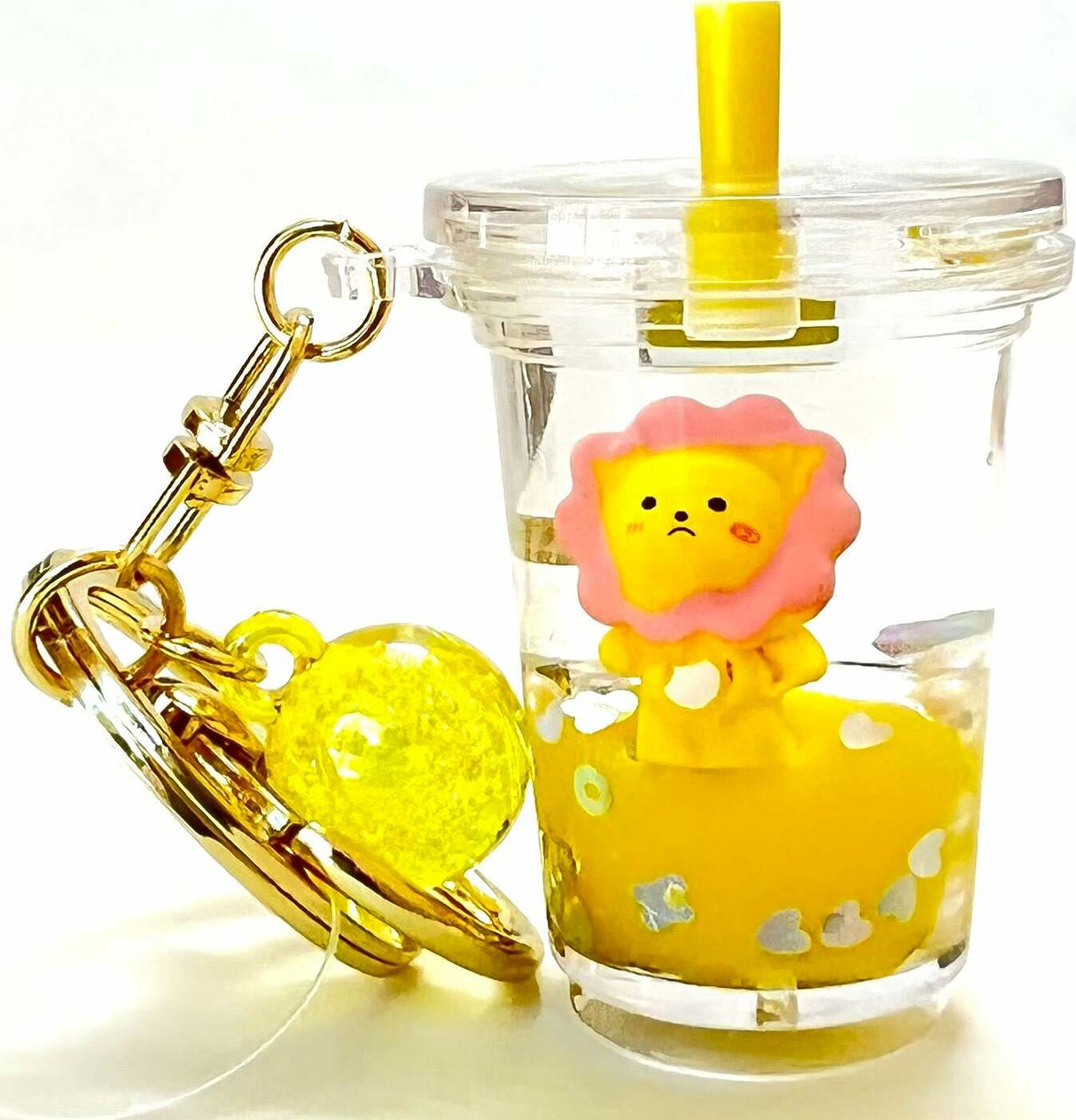 Zoo Animal Boba Floaty Key Charm