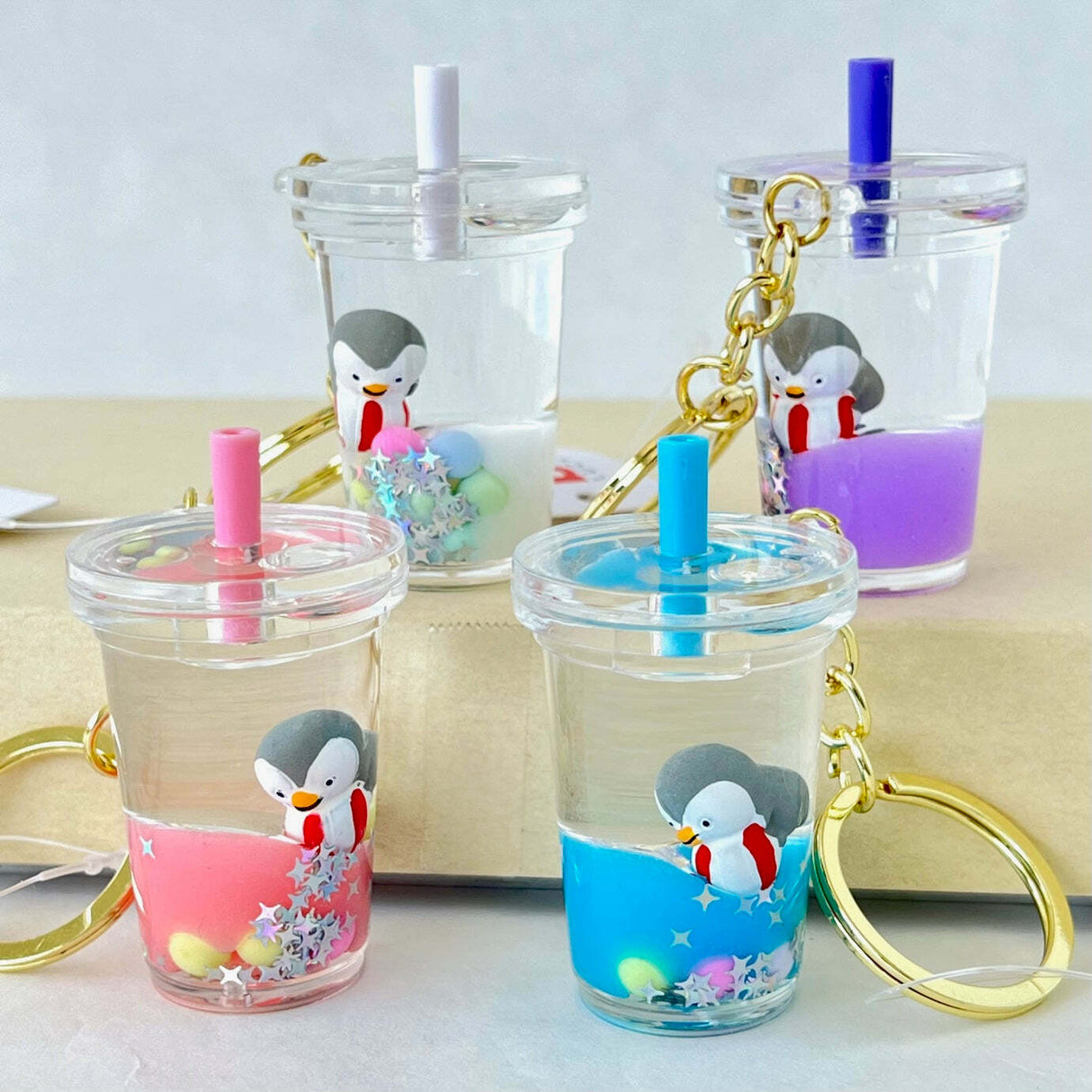 Penguin Floaty Key Charm (assorted)