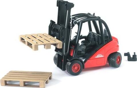 Linde Fork Lift with 2 pallets