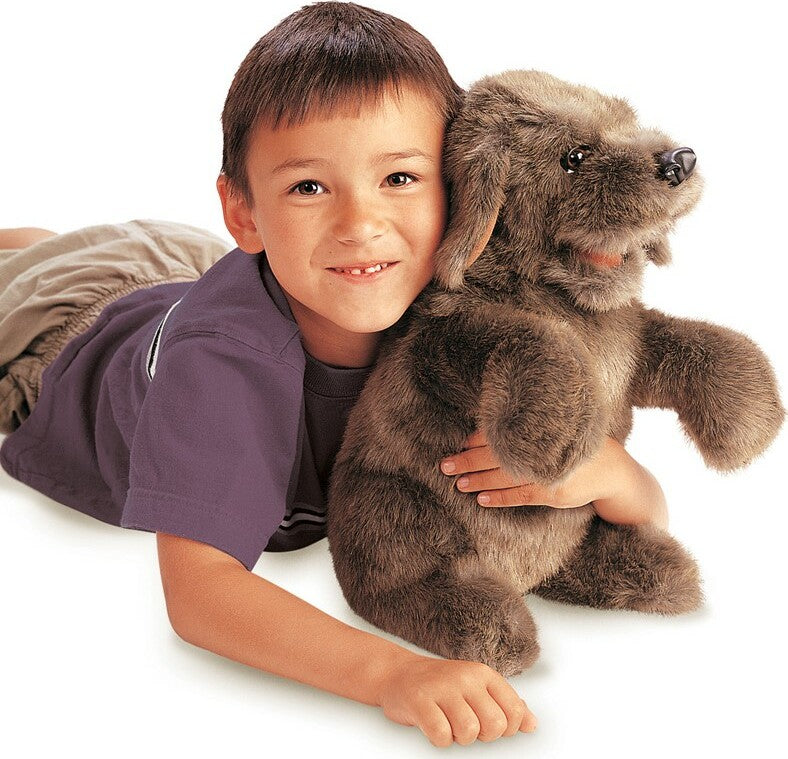 Dog, Sitting Hand Puppet