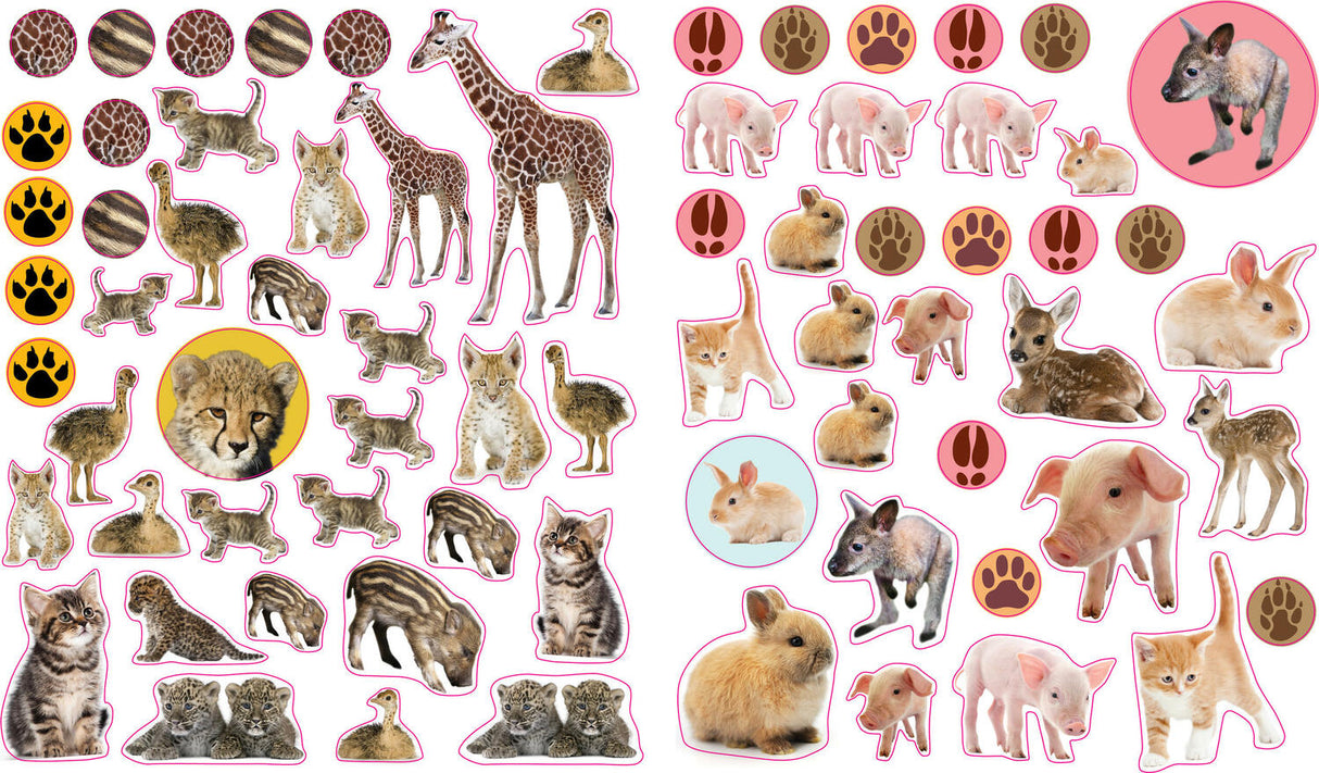 Eyelike Stickers: Baby Animals
