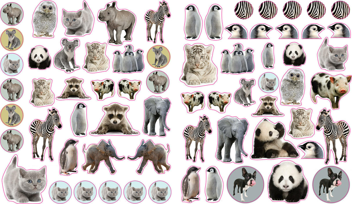Eyelike Stickers: Baby Animals