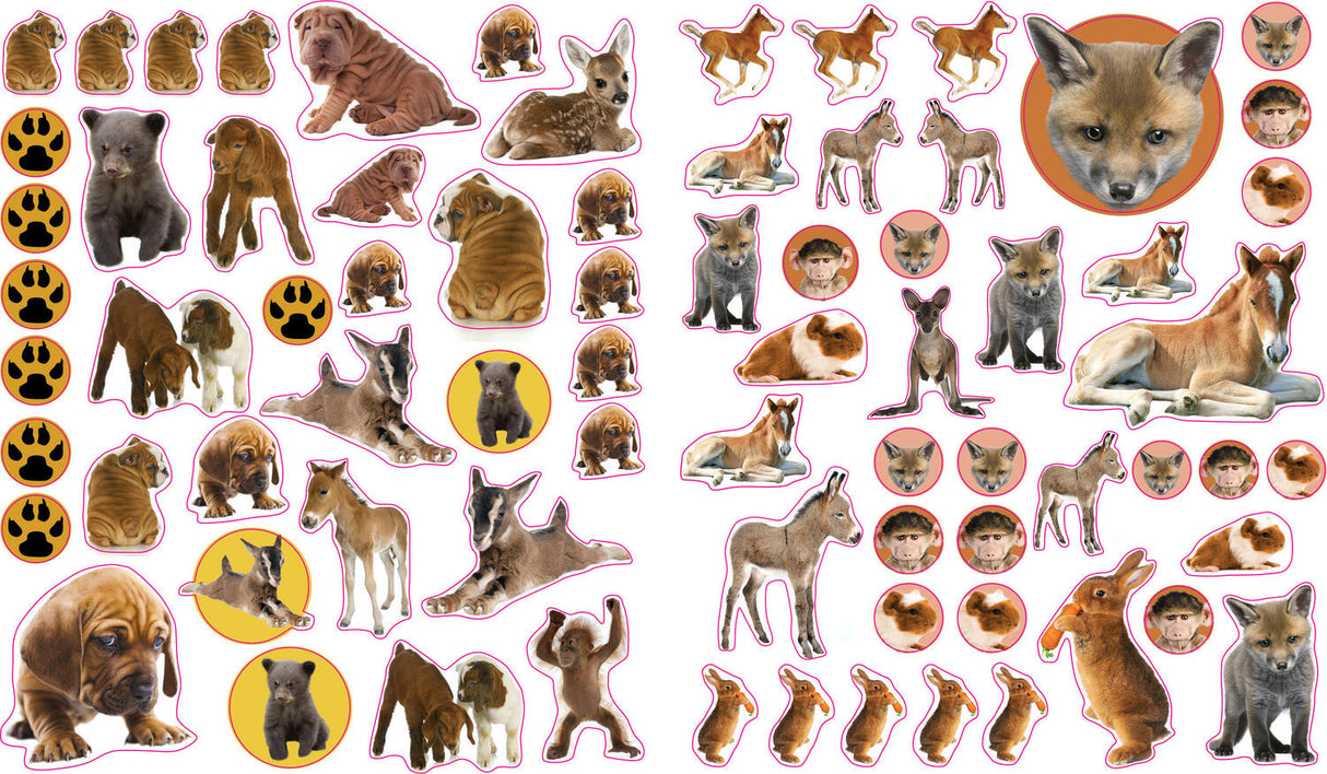 Eyelike Stickers: Baby Animals