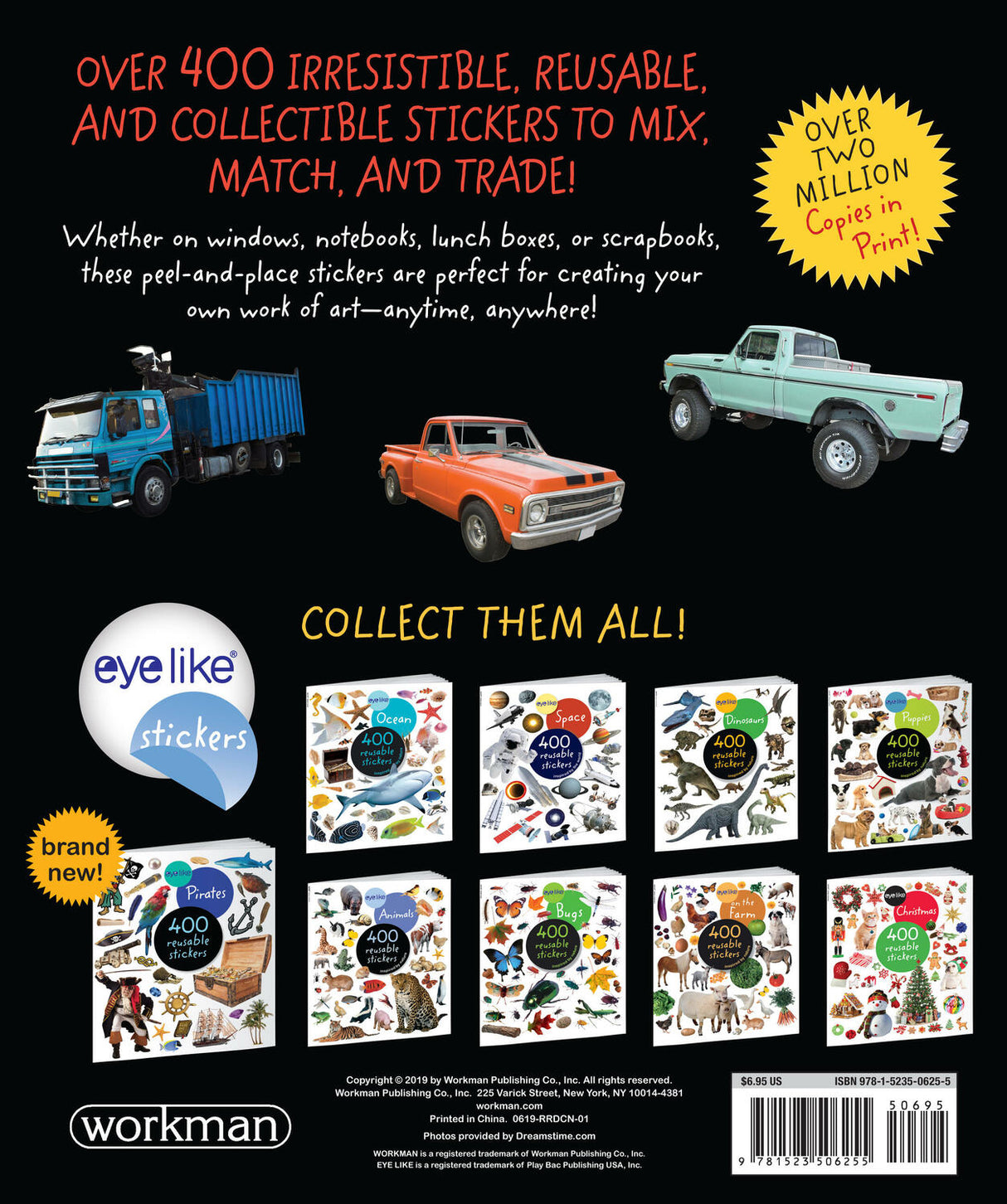 Eyelike Stickers: Trucks