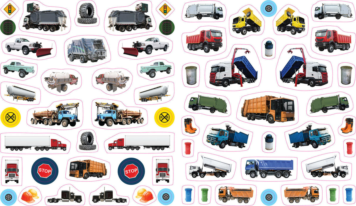 Eyelike Stickers: Trucks