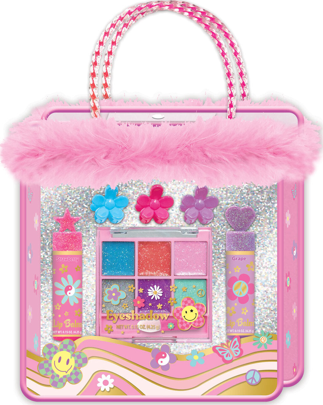 Groovy Flower Beauty Bag
