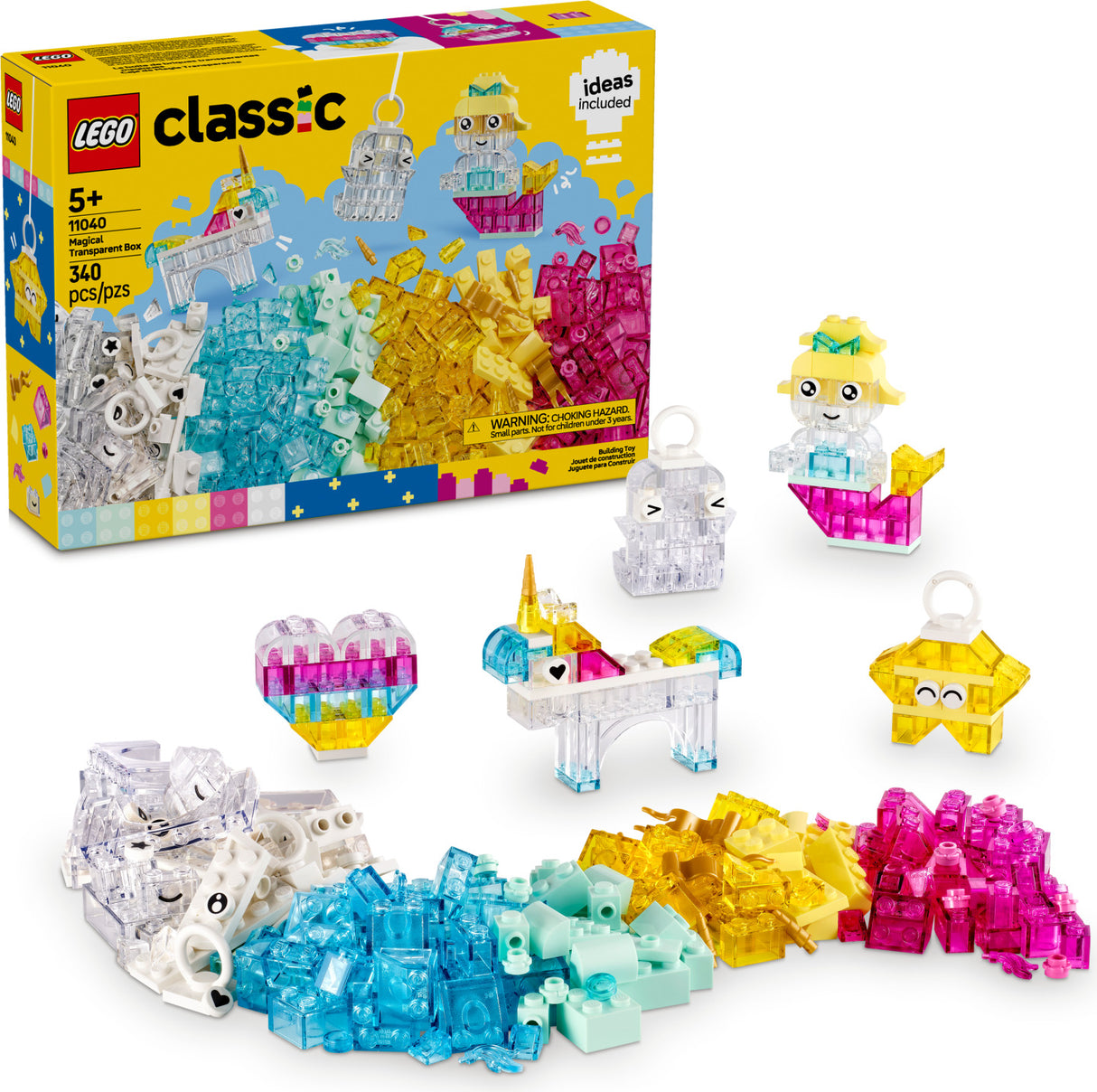 LEGO Classic: Magical Transparent Box