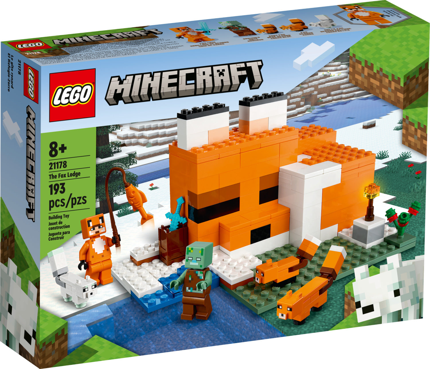 LEGO Minecraft: The Fox Lodge – Geppetto's Toys