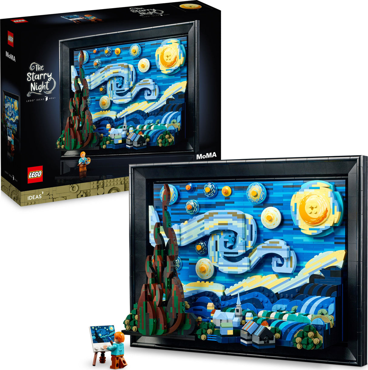 LEGO Ideas Vincent van Gogh - The Starry Night