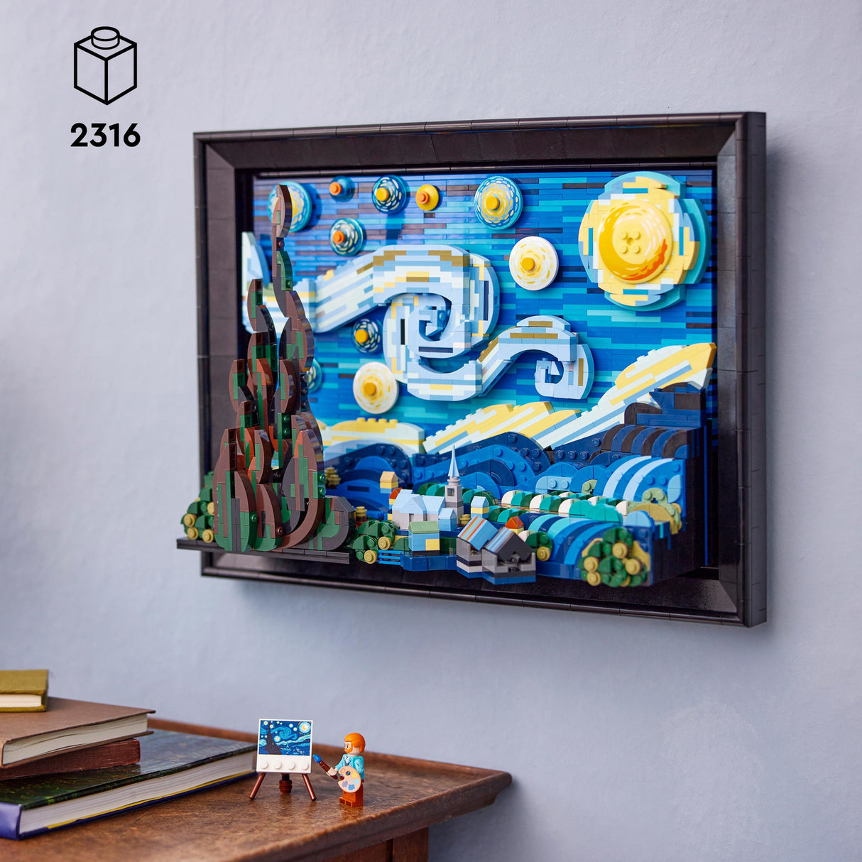LEGO Ideas Vincent van Gogh - The Starry Night