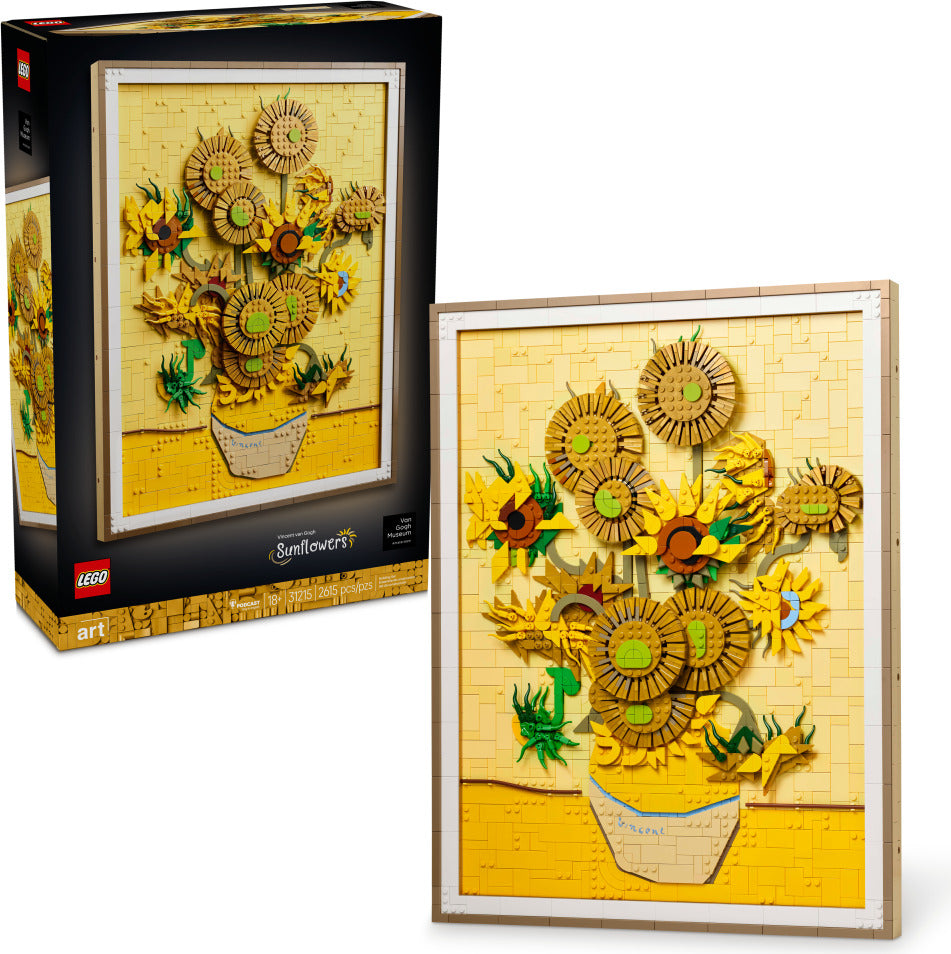 LEGO ART: Vincent van Gogh – Sunflowers