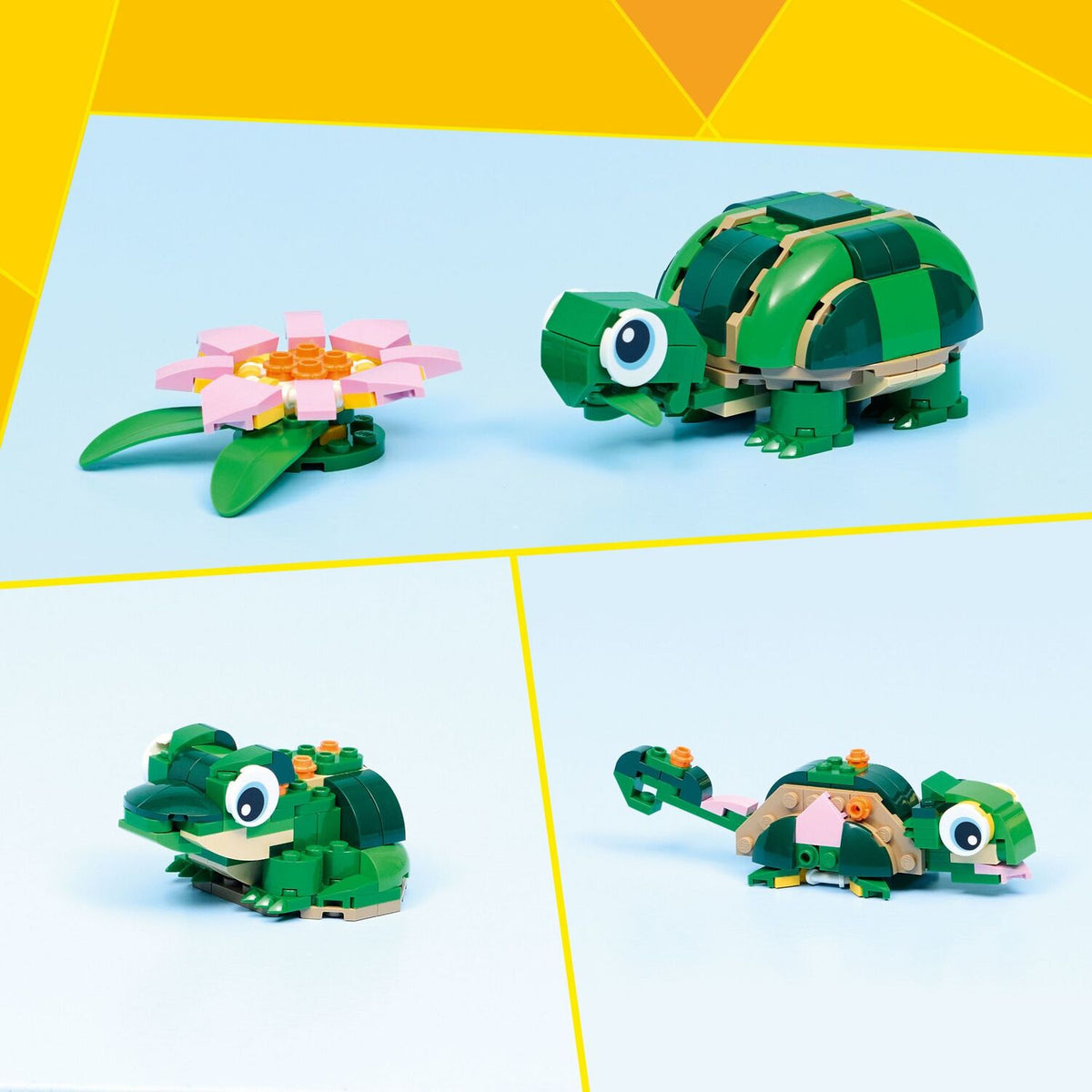 LEGO Creator: Turtle with a Water Lily Flower