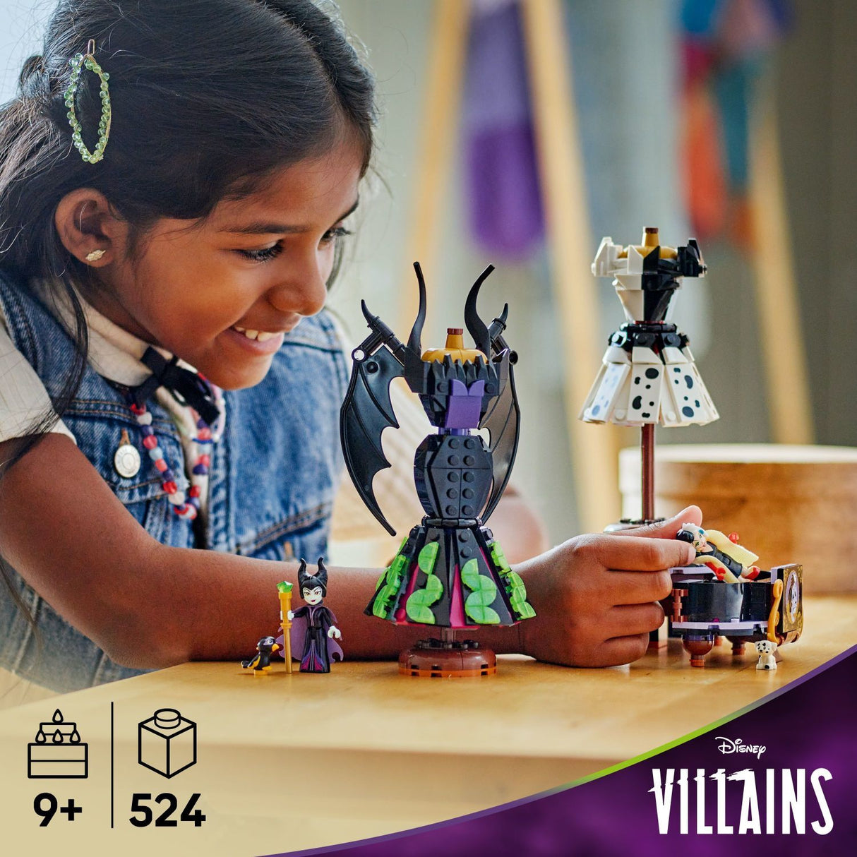 LEGO Disney Classic: Maleficent's and Cruella De Vil's Dresses