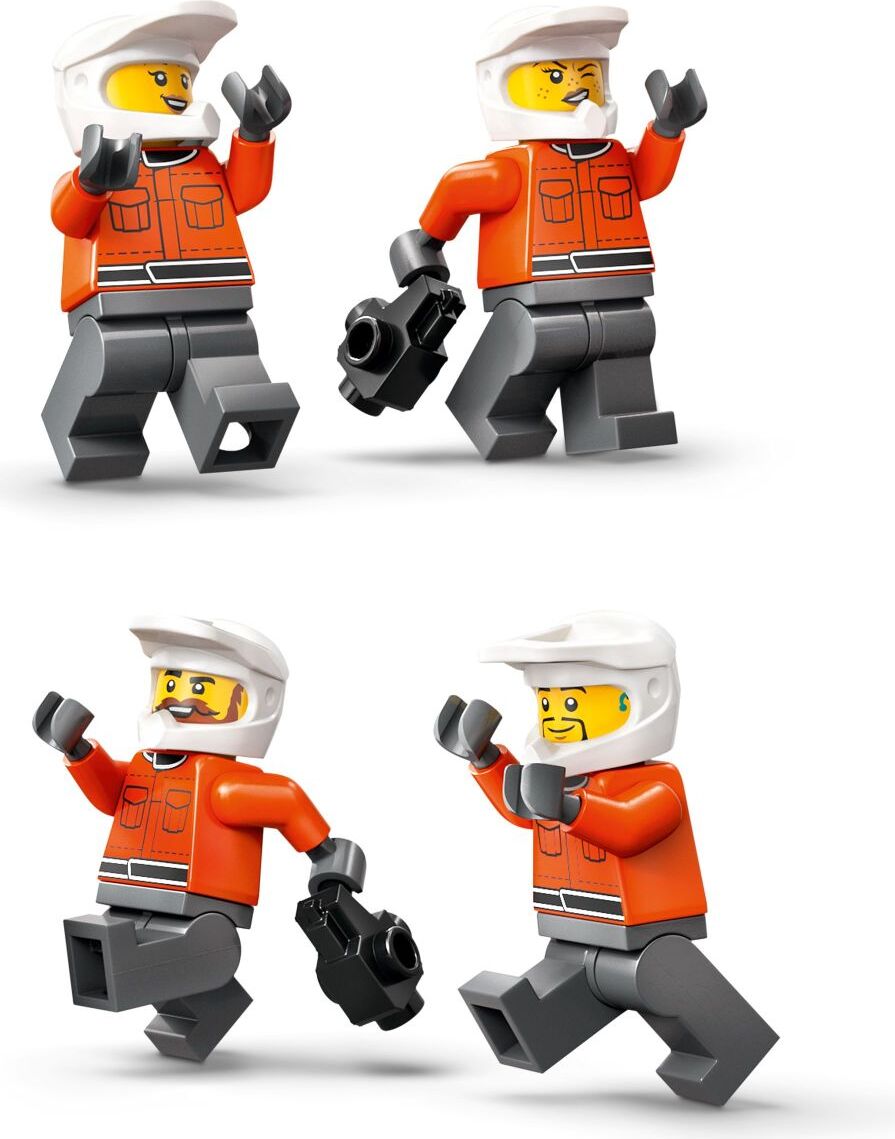 LEGO City Formula 1: F1® Pit Stop & Pit Crew with Ferrari Car