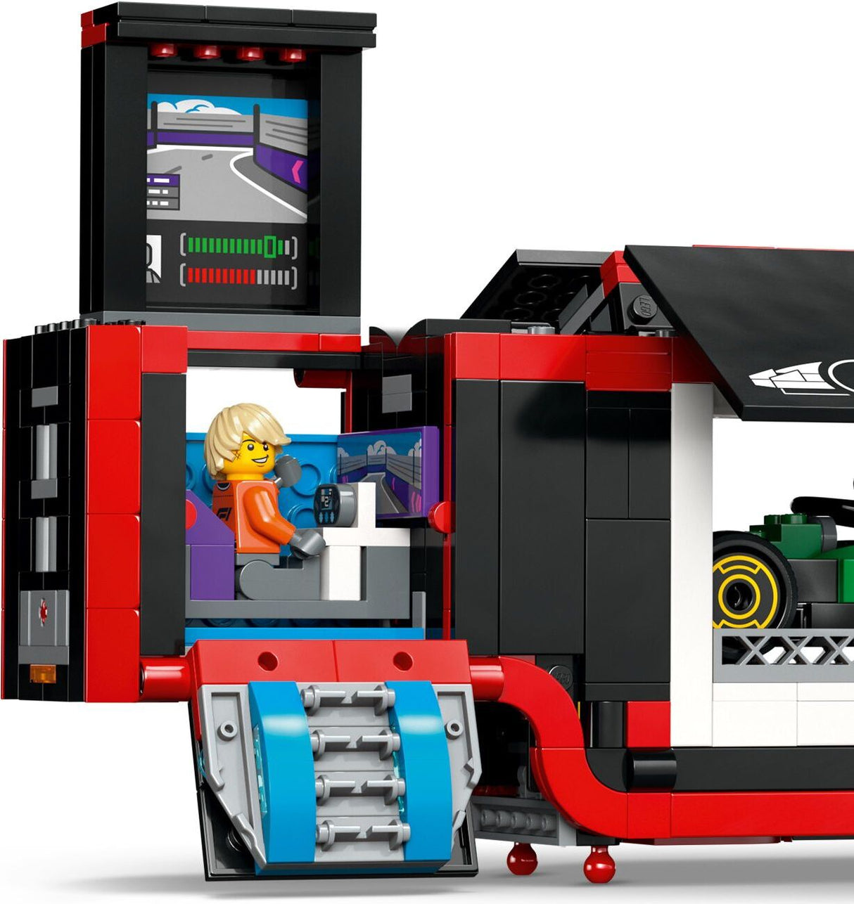 LEGO City Formula 1: F1® Truck with RB20 & AMR24 F1® Cars