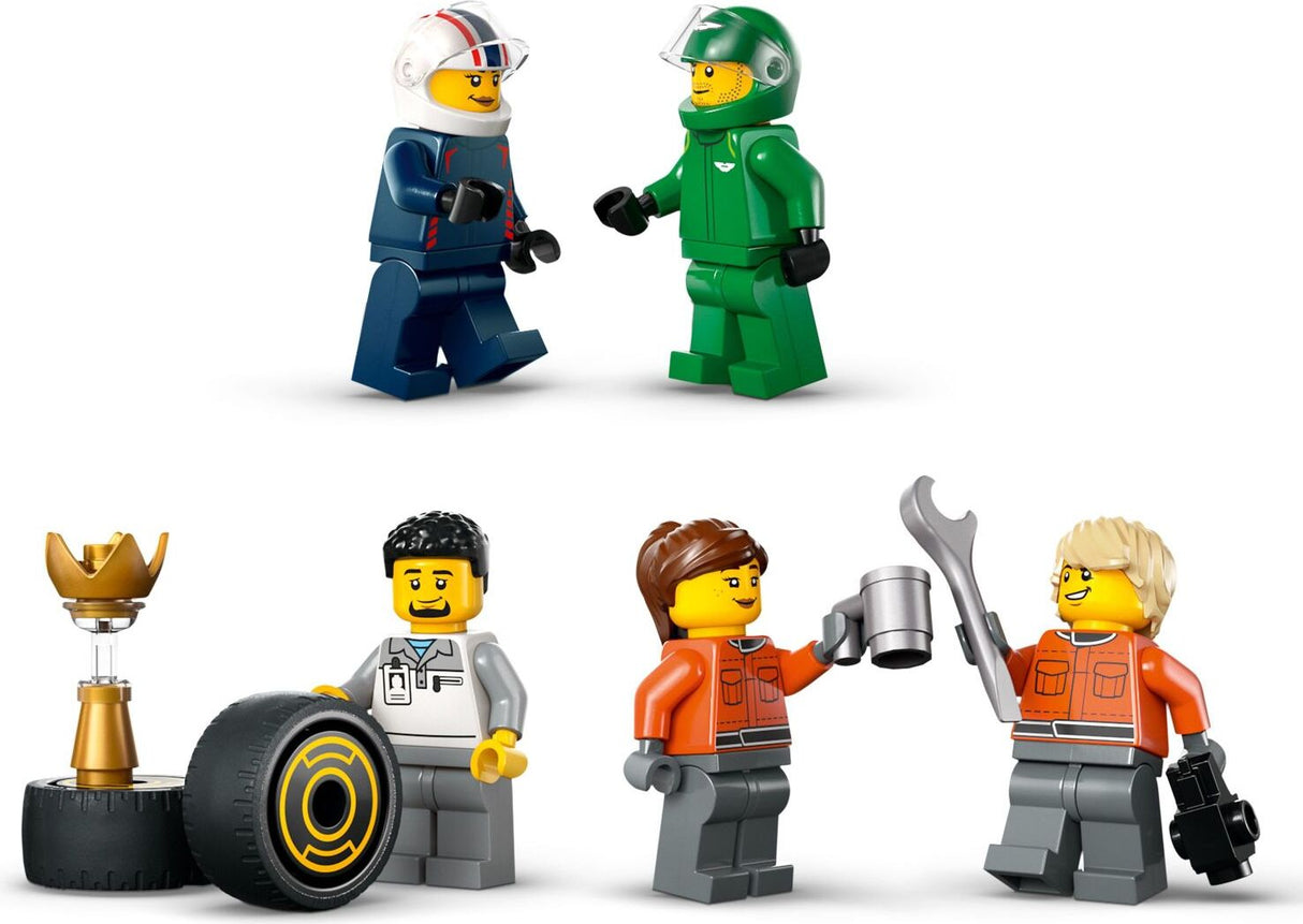 LEGO City Formula 1: F1® Truck with RB20 & AMR24 F1® Cars