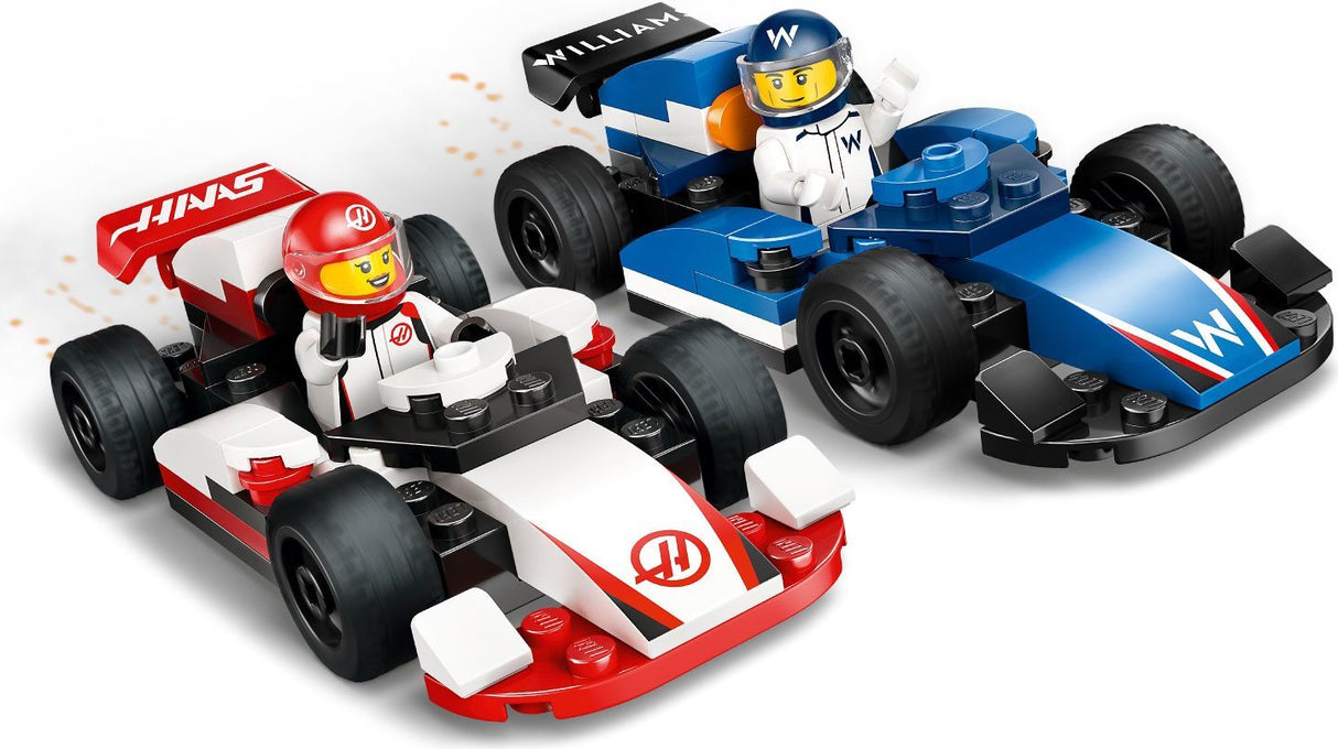 LEGO City Formula 1: F1® Williams Racing & Haas F1® Race Cars