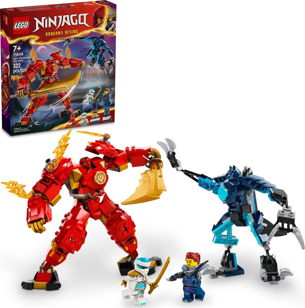 LEGO® NINJAGO® Kais Elemental Fire Mech