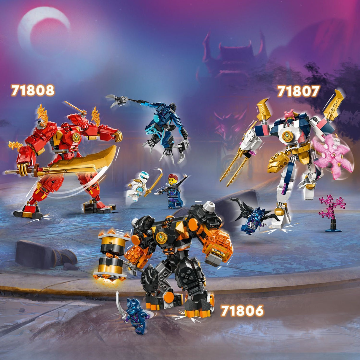 LEGO® NINJAGO® Kais Elemental Fire Mech