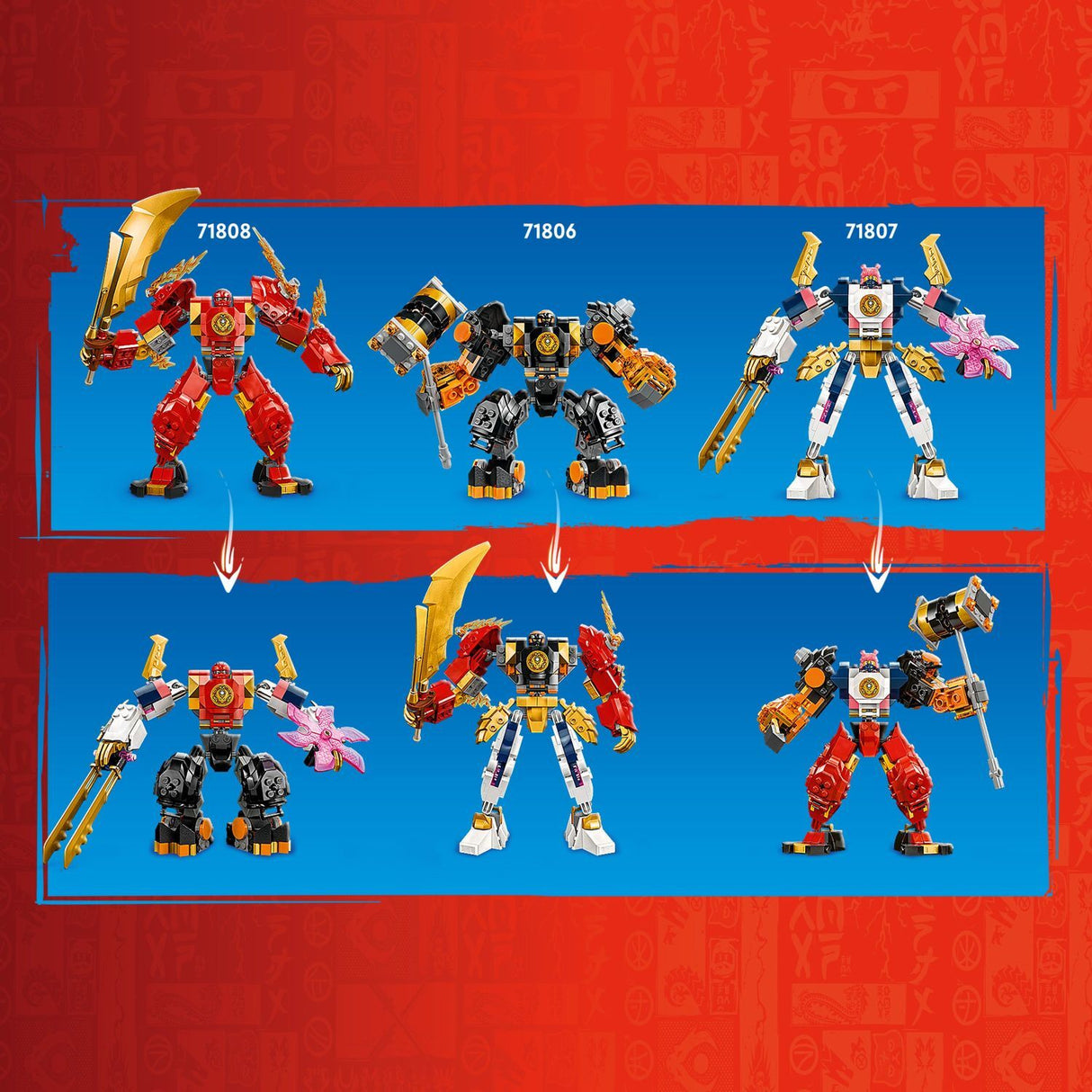 LEGO® NINJAGO® Kais Elemental Fire Mech