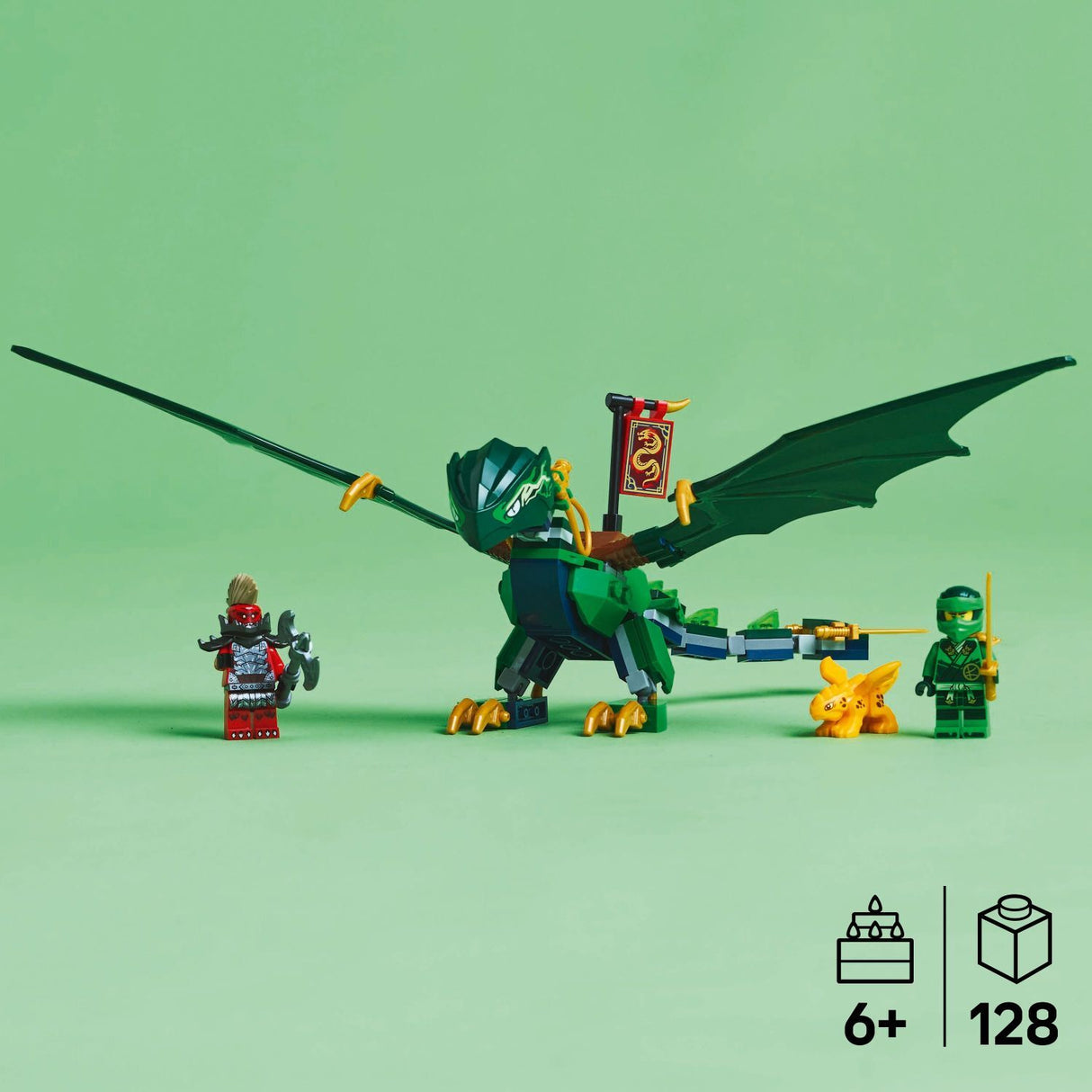 LEGO Ninjago: Lloyd's Green Forest Dragon
