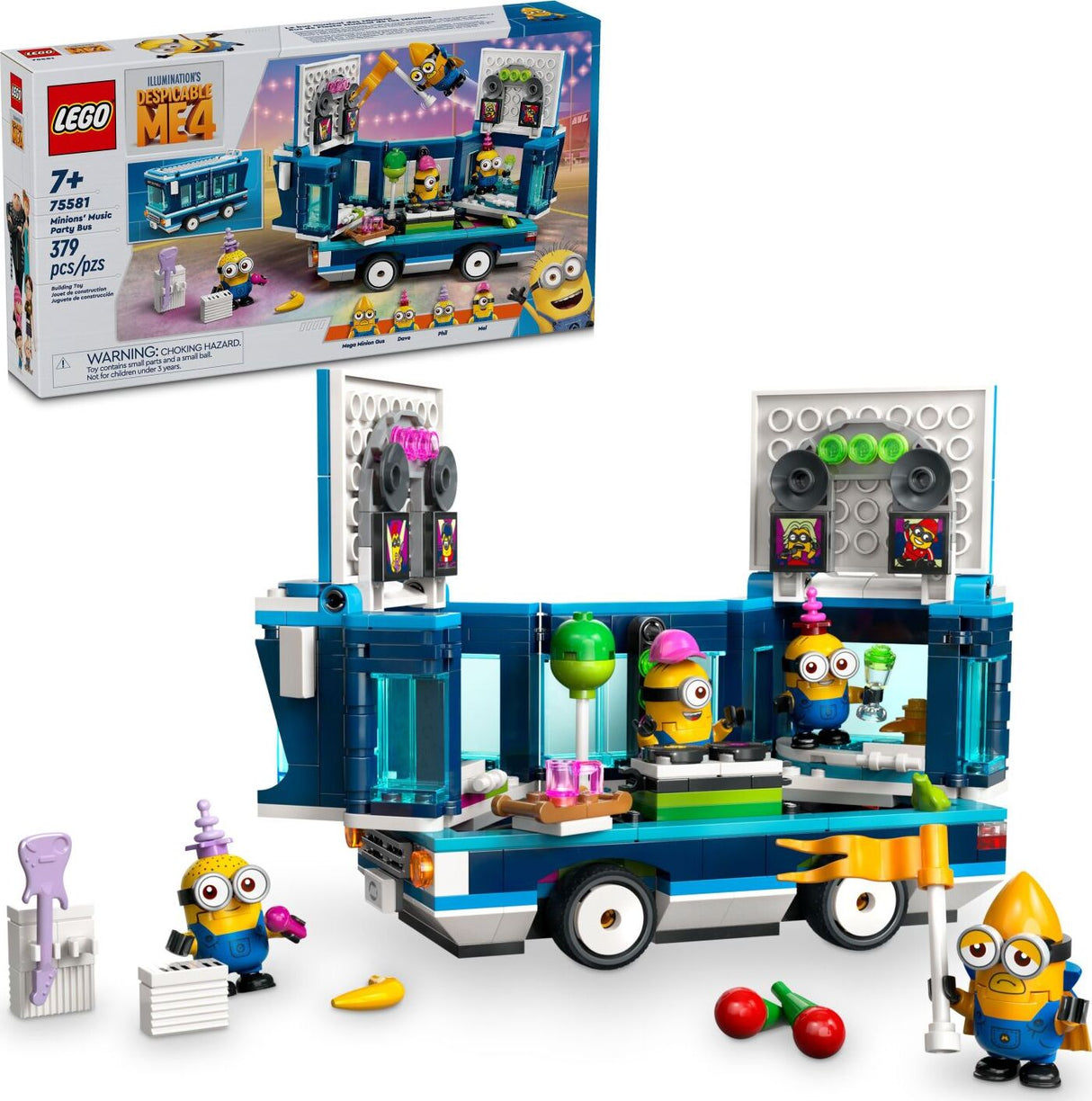 LEGO® Despicable Me: Minions Music Party Bus