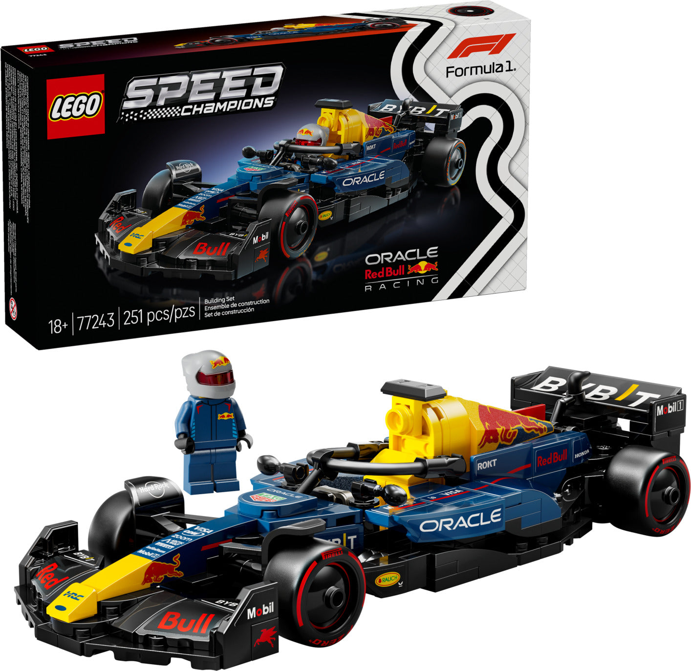 LEGO Speed Champions: Oracle Red Bull Racing RB20 F1® Race