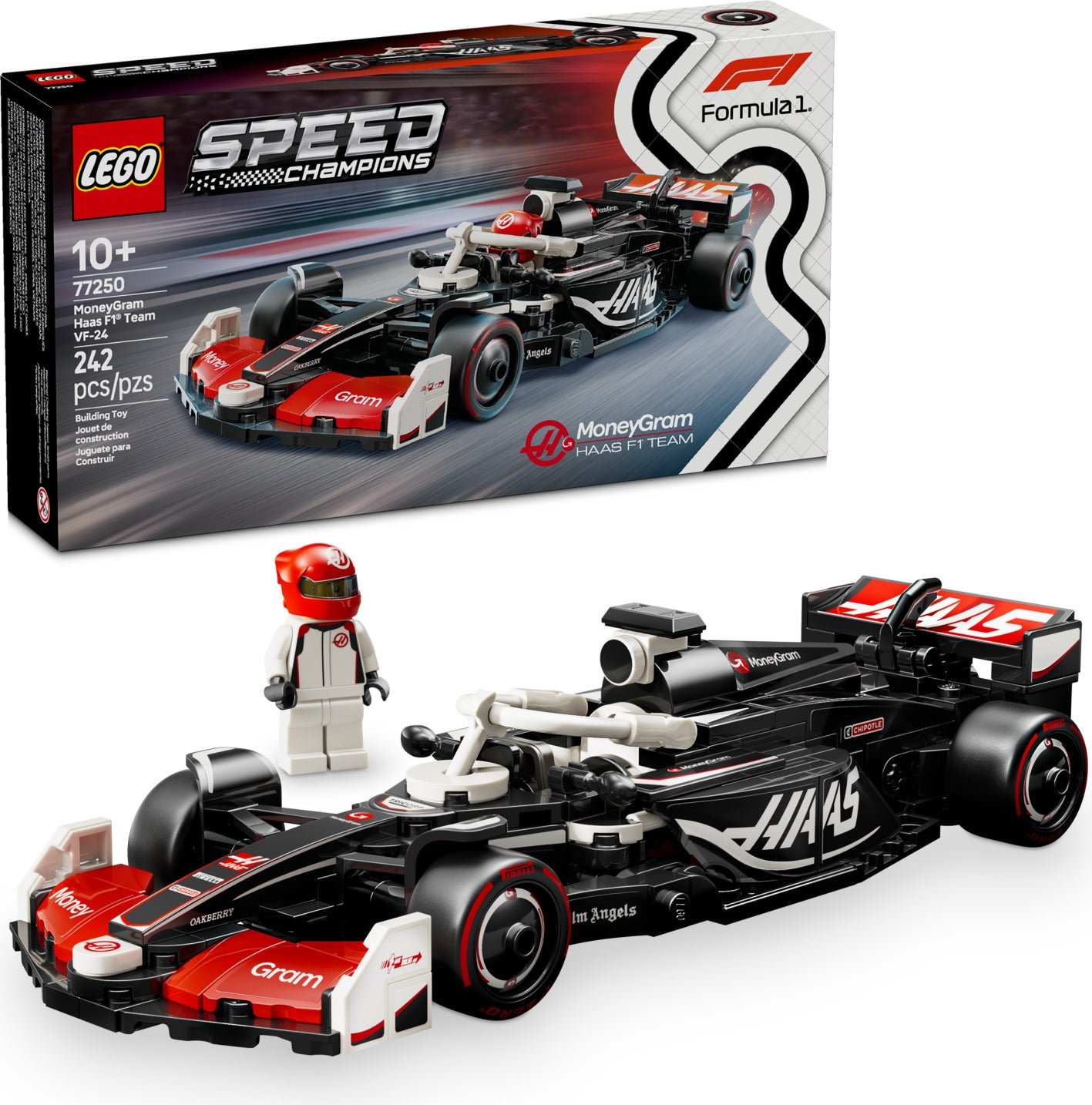 【新】MoneyGram Haas F1 Team VF-24 MoneyGram Haas F1 Team Showcases VF-24 Design & Livery