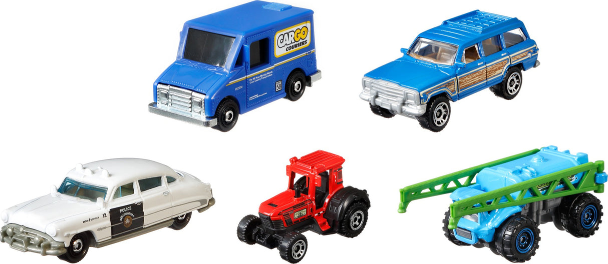Matchbox- 5-Pack Vehicles Assortment