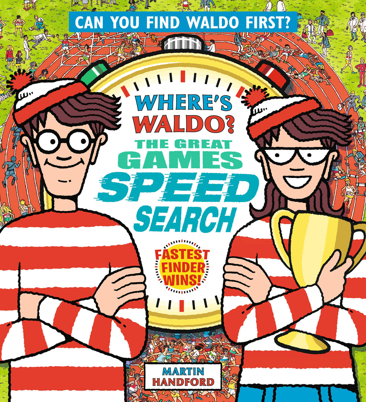 Where's Waldo? The Great Games Speed Search: (A Hidden Object Activity Book that Lays Flat for Head-to-Head Competition with Friends & Family - a Perfect Search & Find Puzzle Gift for All Ages)