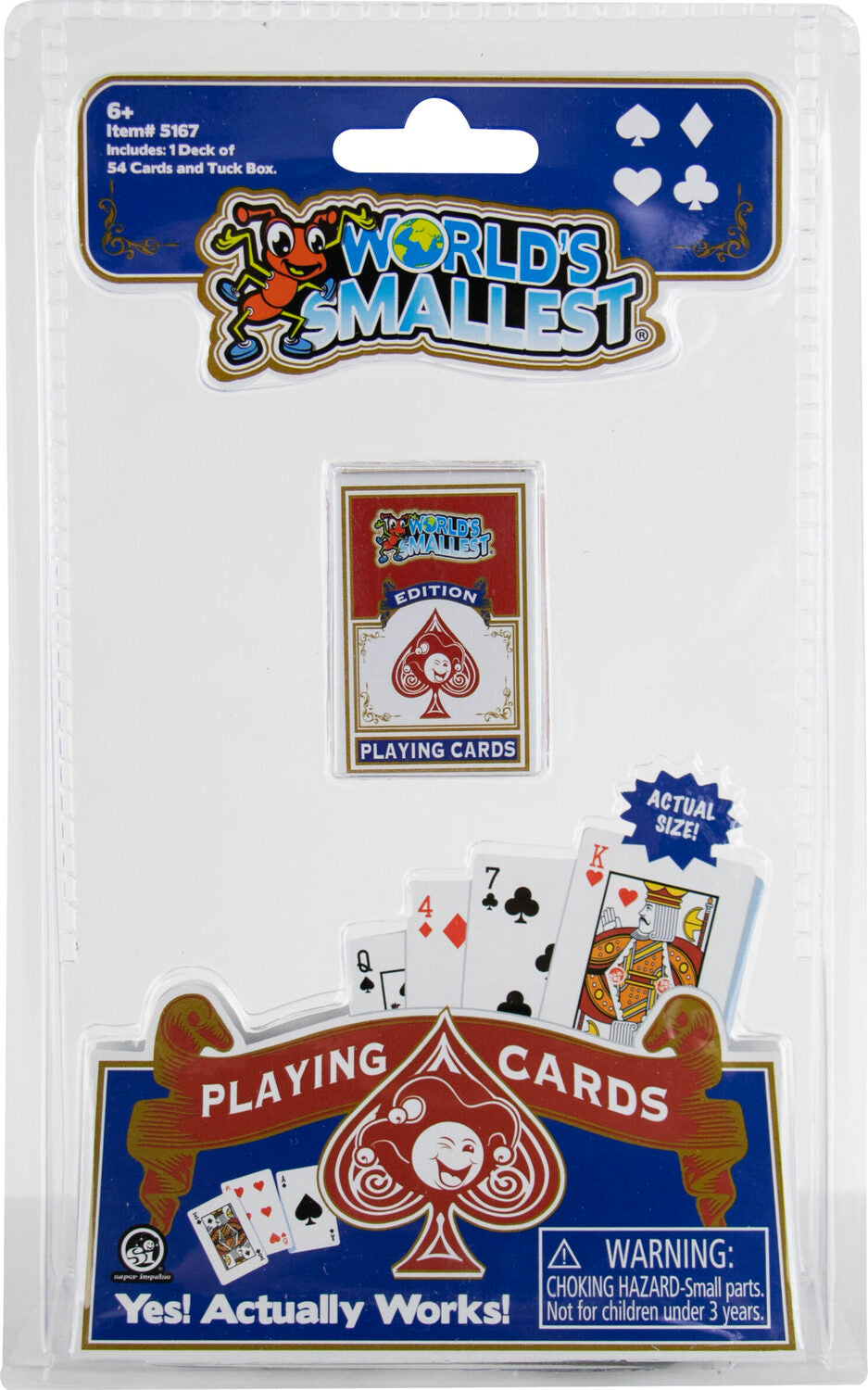 Worlds Smallest Playing Cards