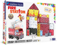 Magna-Tiles Fire Station 50 Piece Set