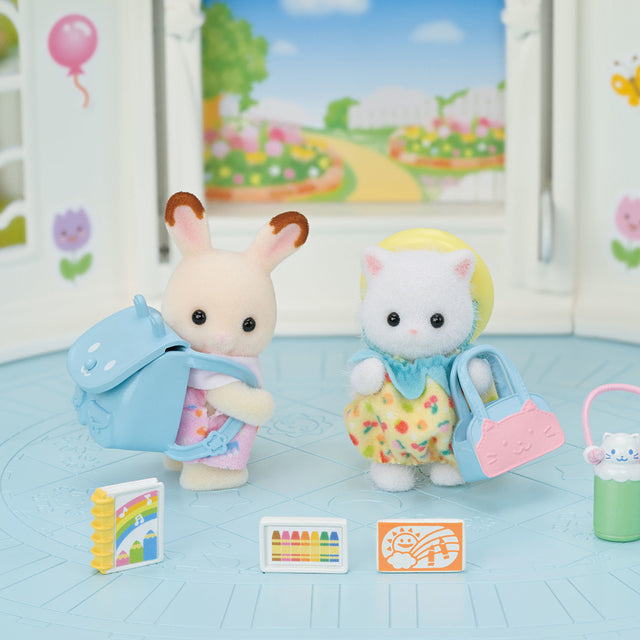 Calico Critters Nursery Friends Walk Along Duo