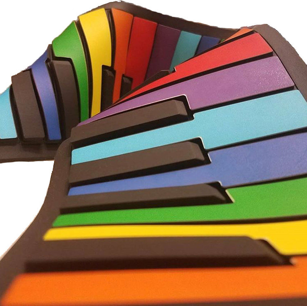 Rock N Roll It! Rainbow Piano