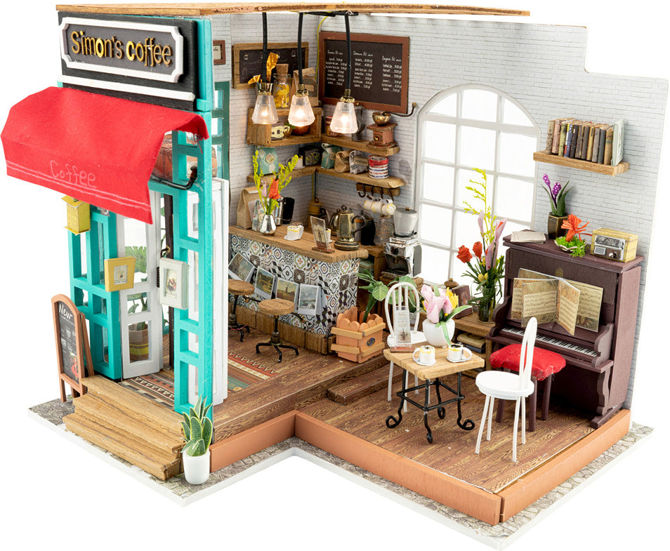 DIY Miniature House: Simons Coffee Shop