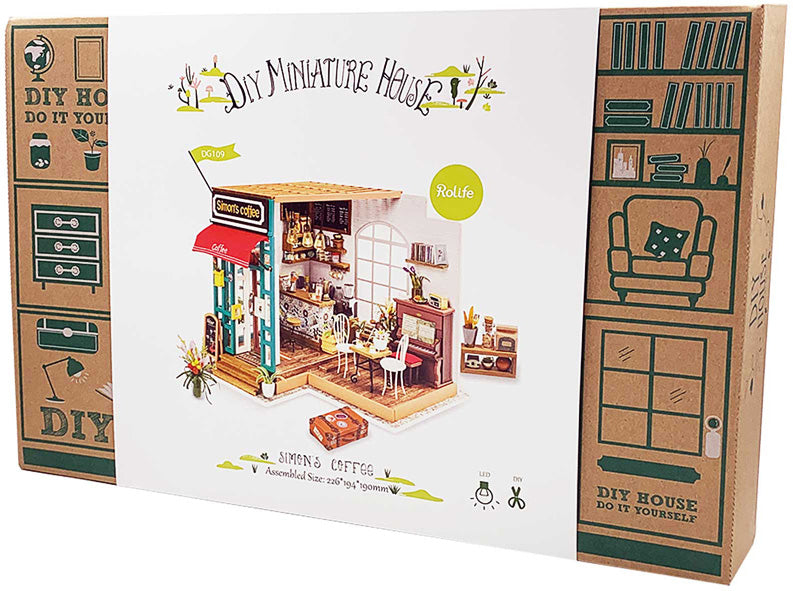 DIY Miniature House: Simons Coffee Shop