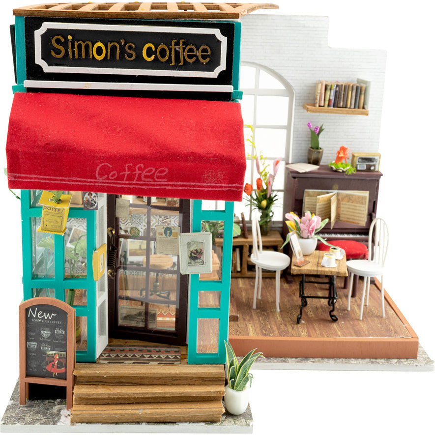 DIY Miniature House: Simons Coffee Shop