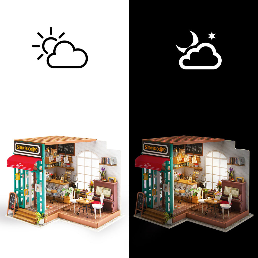 DIY Miniature House: Simons Coffee Shop