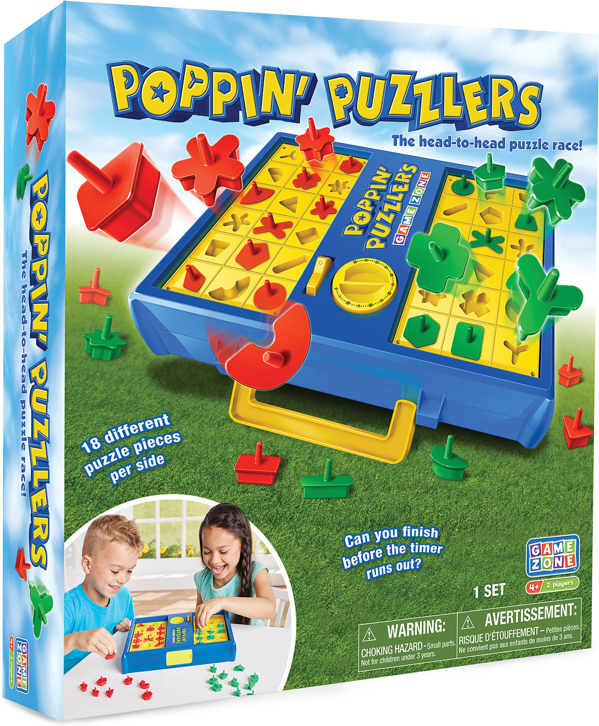 Game Zone Poppin Puzzlers Game