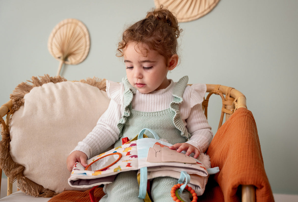 Babys First 2-in-1 Dino Activity Book