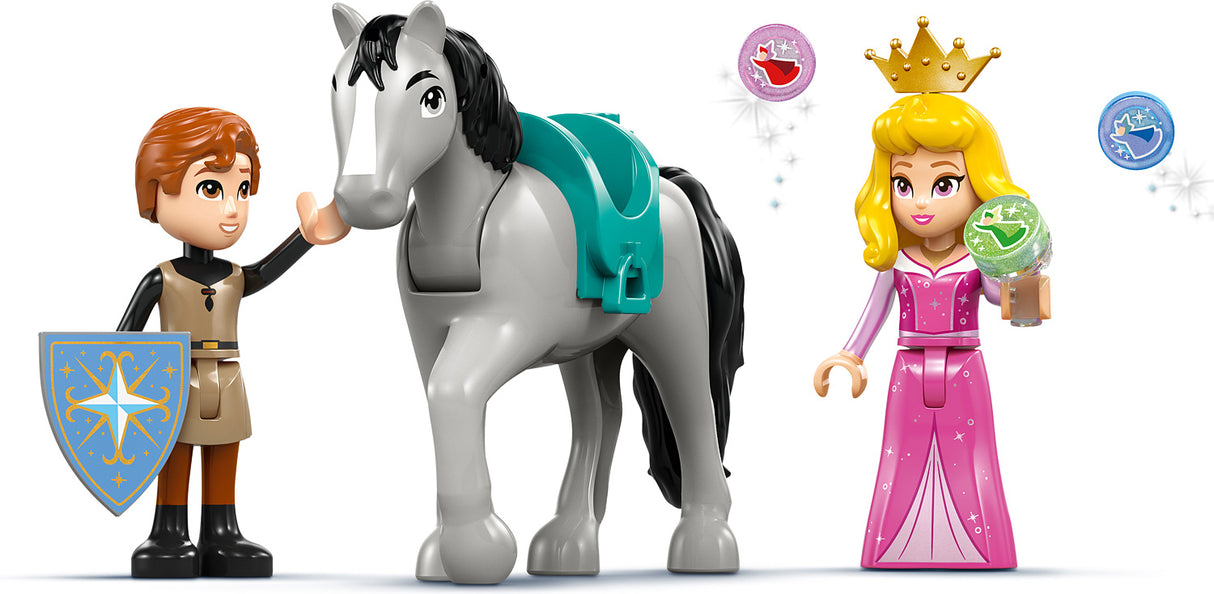 LEGO DISNEY PRINCESS Maleficents Dragon Form and Auroras Castle