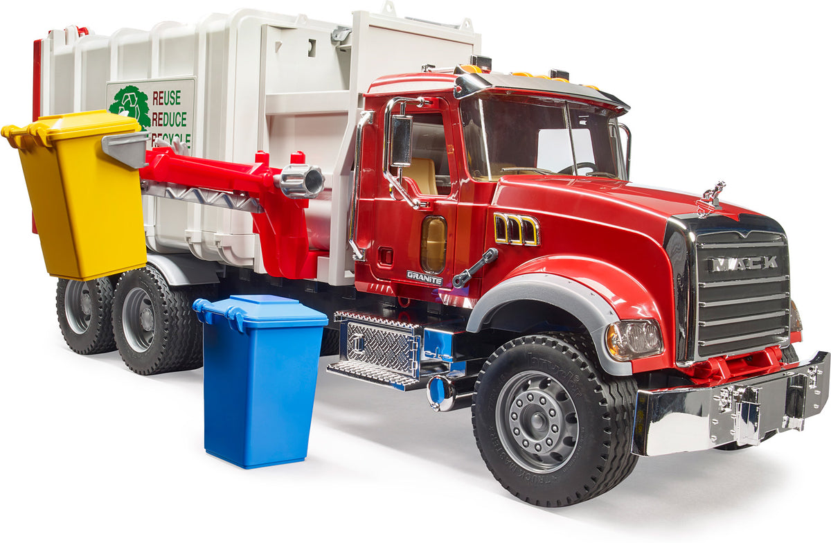 Bruder Pro Series MACK Granite Side-Loading Garbage Truck main image 0