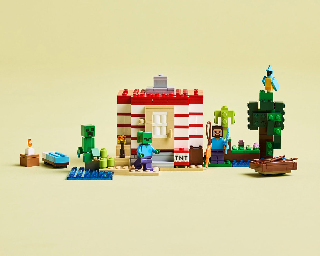 LEGO MINECRAFT The TNT Jungle House