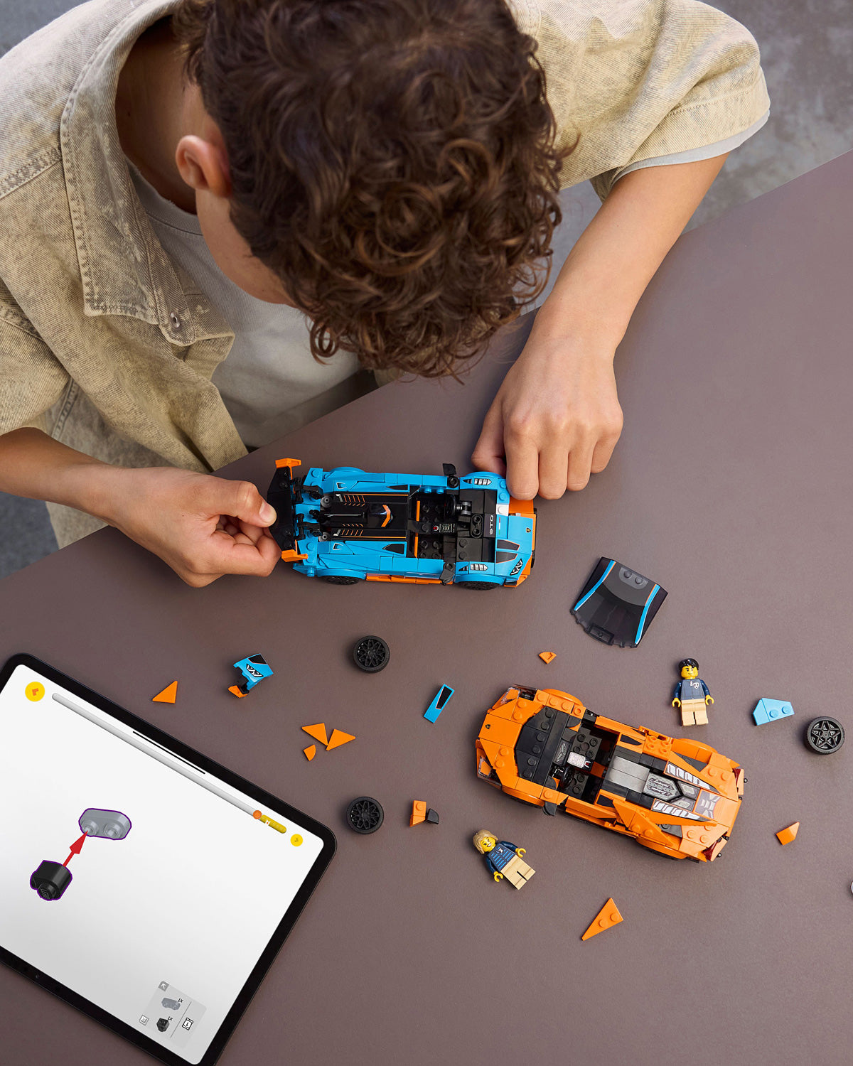 LEGO SPEED CHAMPIONS Lamborghini Revuelto & Lamborghini Huracán STO