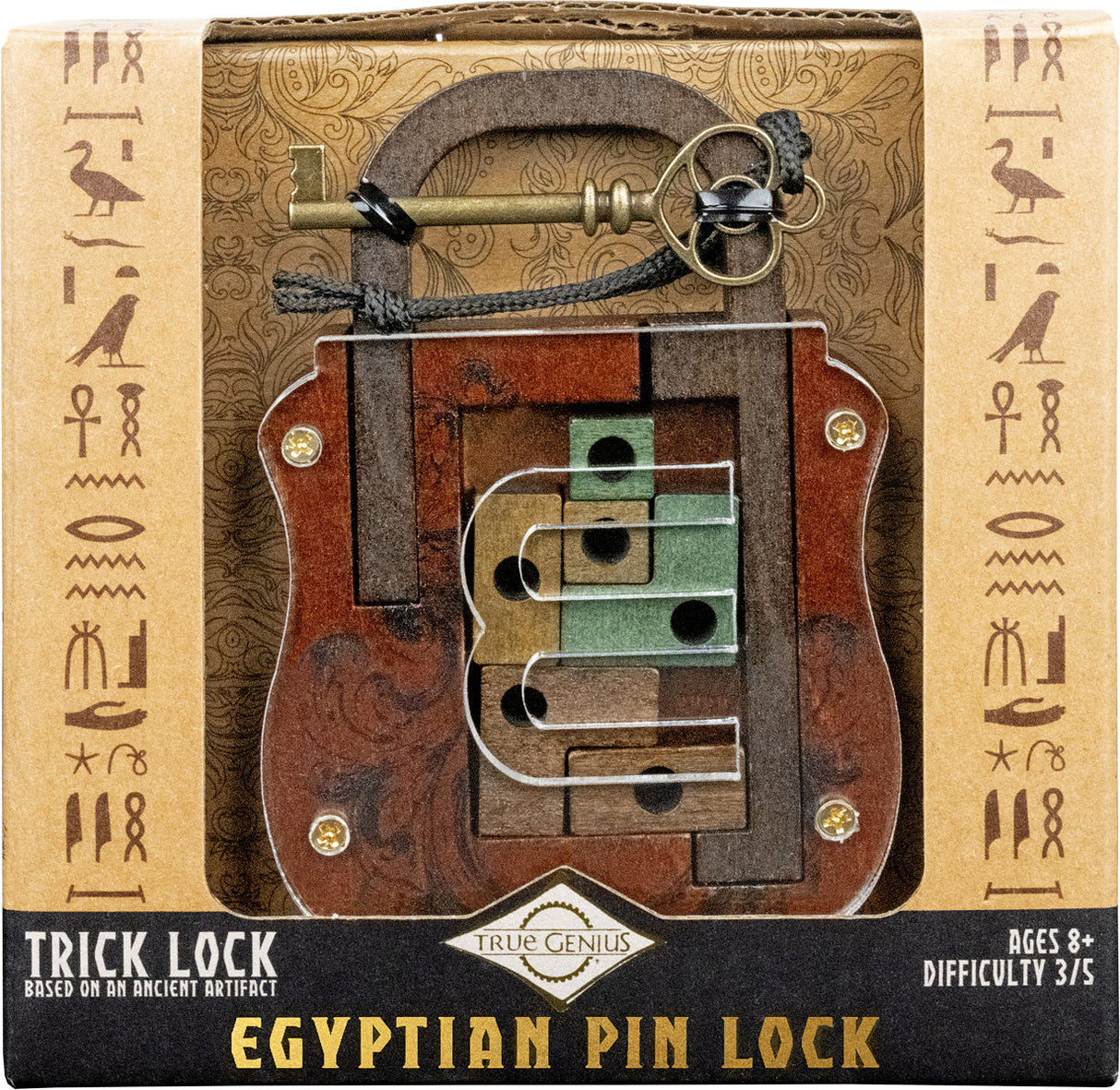 True Genius Lock & Key Puzzles