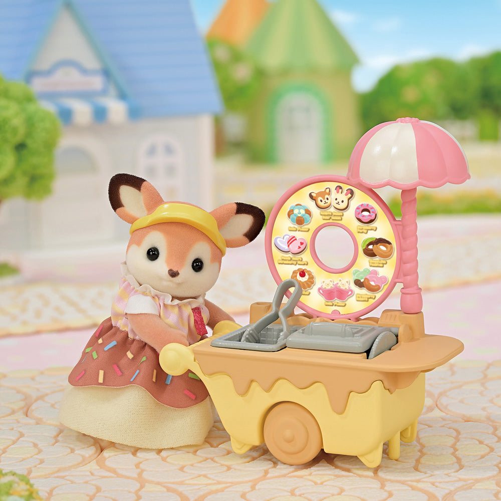 Calico Critters Dip Dip Donuts Wagon