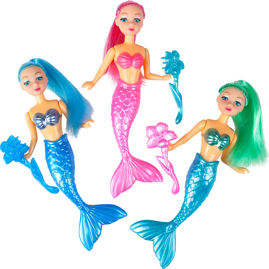 3Pc 6" Mermaid Set