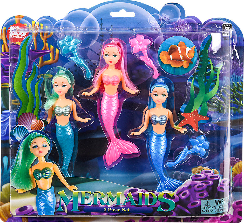 3Pc 6" Mermaid Set